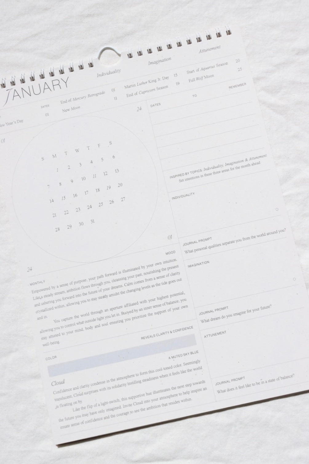 2024 Intentional Calendar
