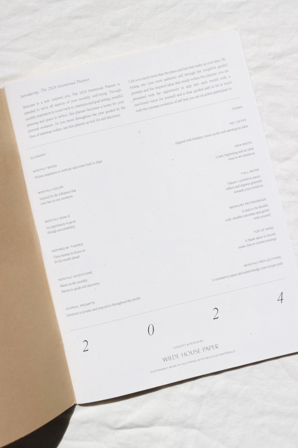 2024 Intentional Planner