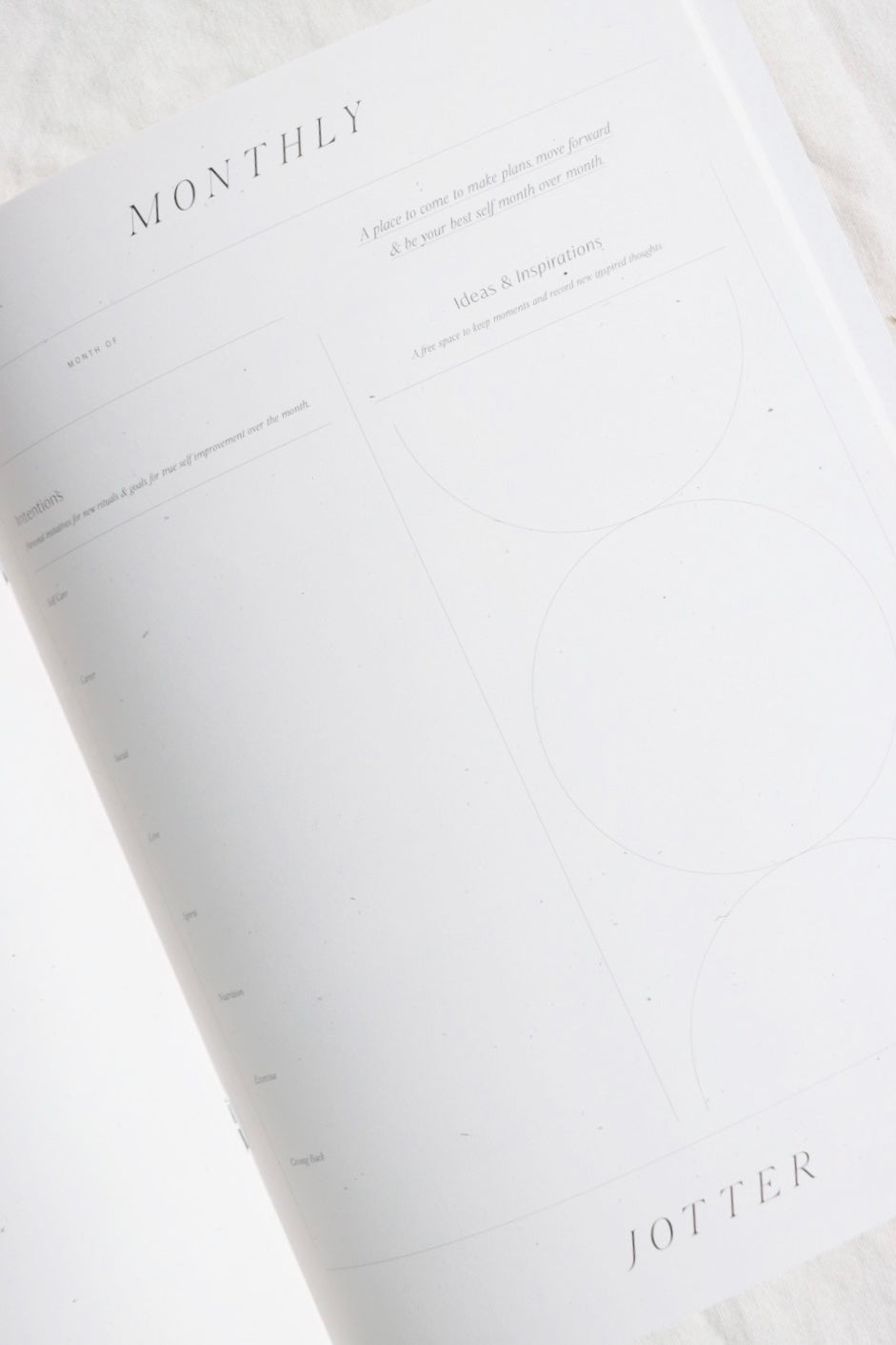 Month Jotter
