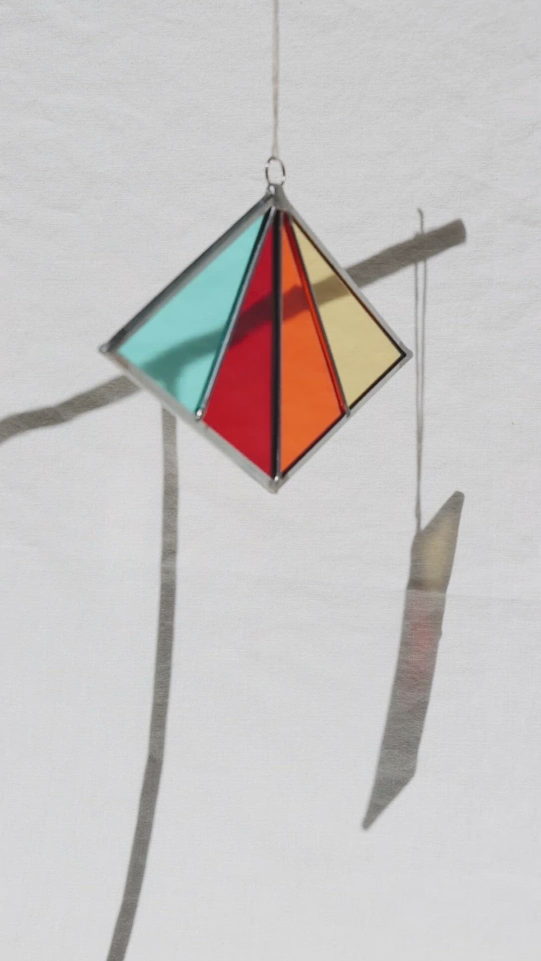 Suncatcher, Wide Diamond Rainbow