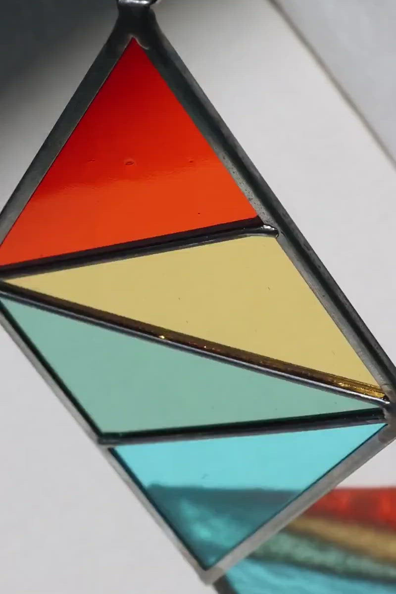 Stained Glass, Rainbow Diamond