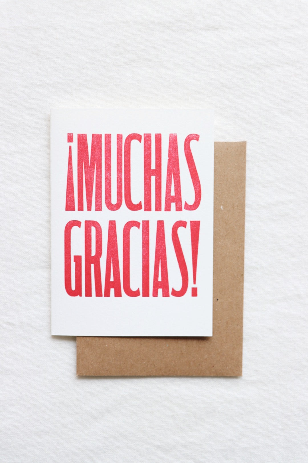 Muchas Gracias Card