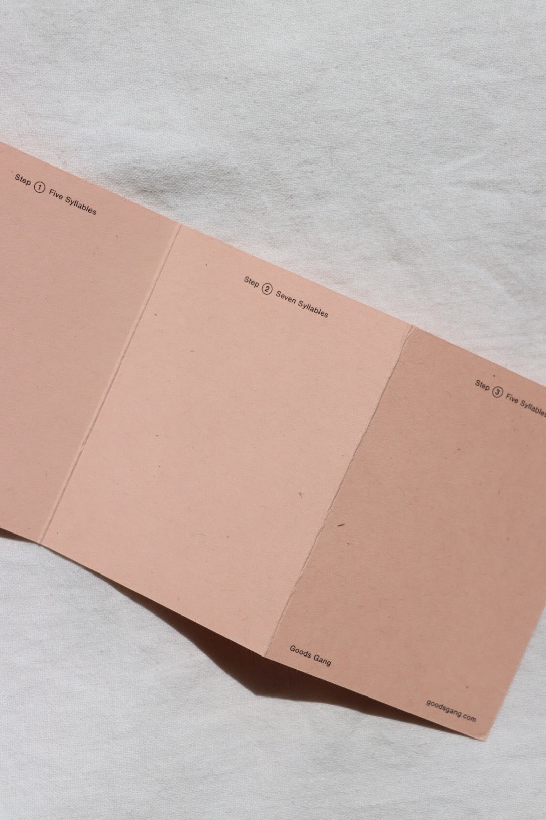Haiku Card