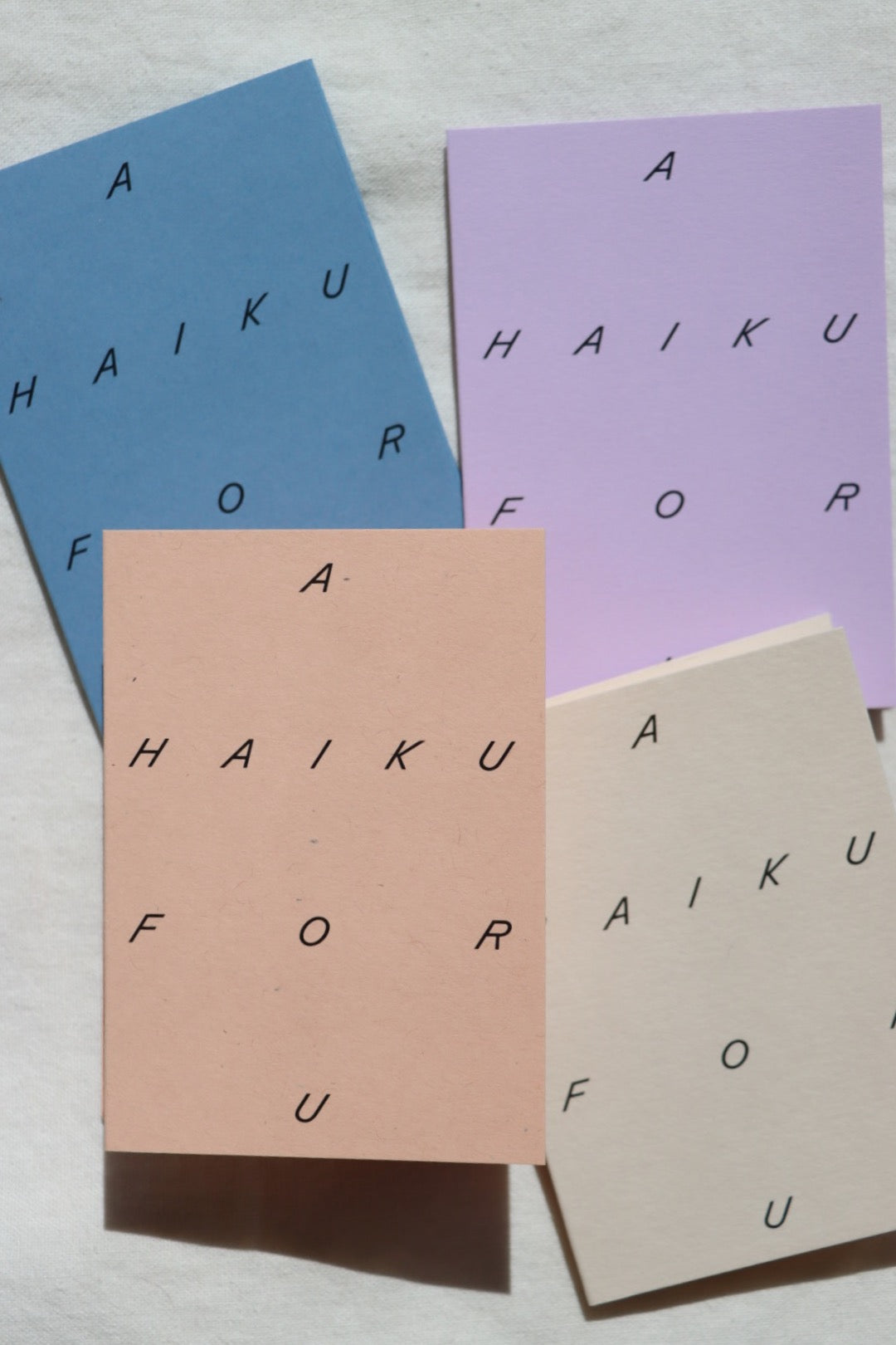 Haiku Card