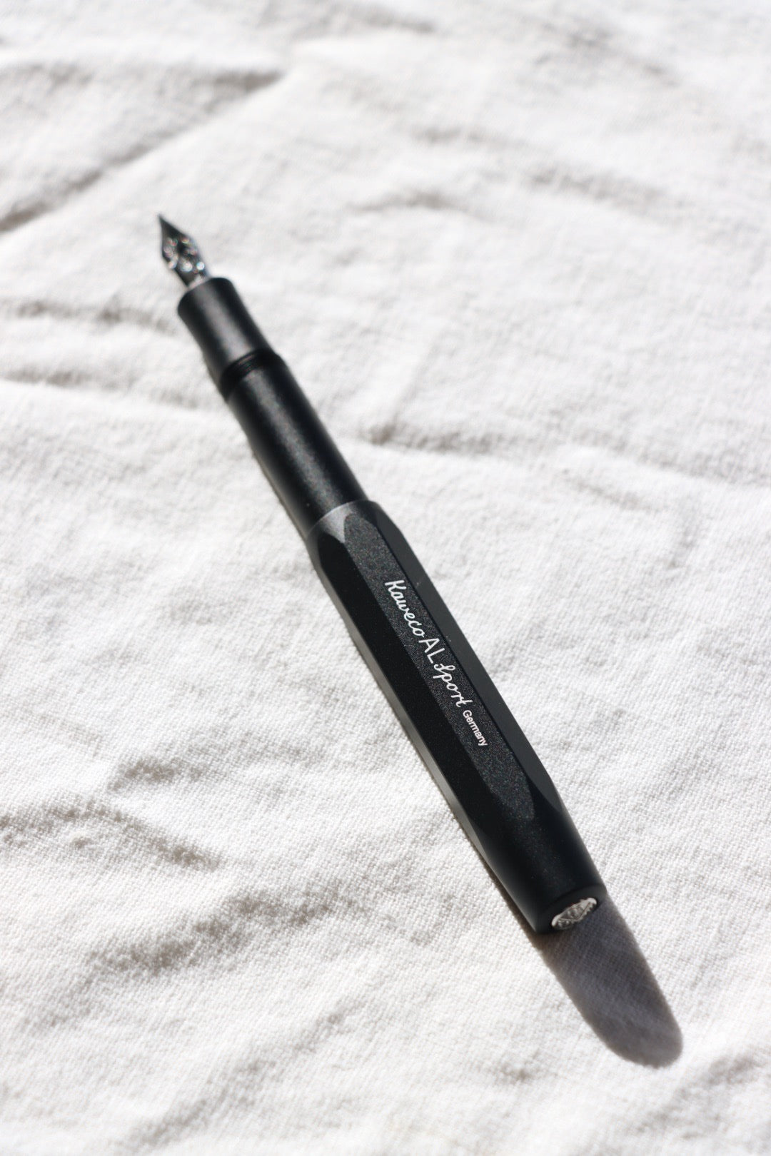 Kaweco AL Sport Fountain Pen, Black Aluminum