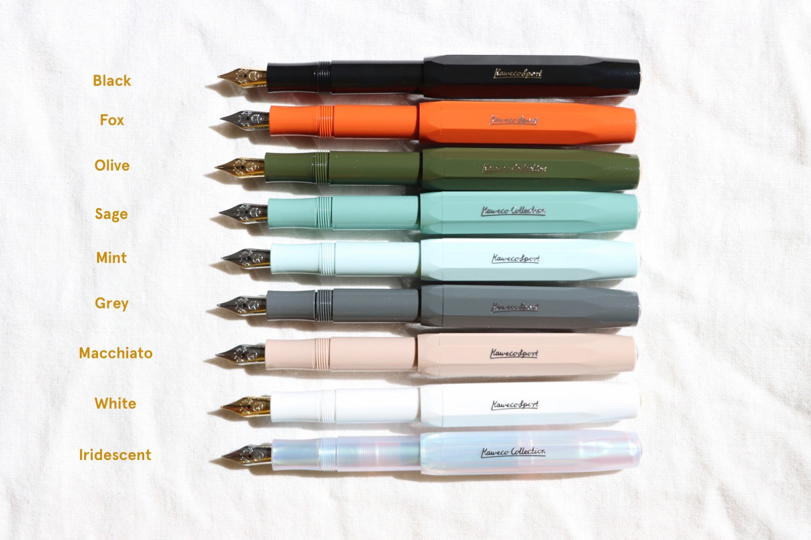 Kaweco Sport Fountain Pen, Sage
