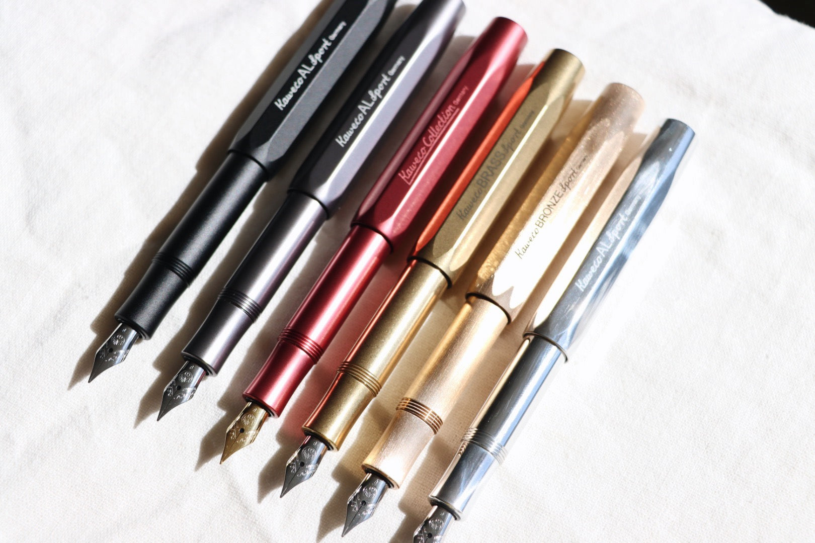 Kaweco AL Sport Fountain Pen, Black Aluminum