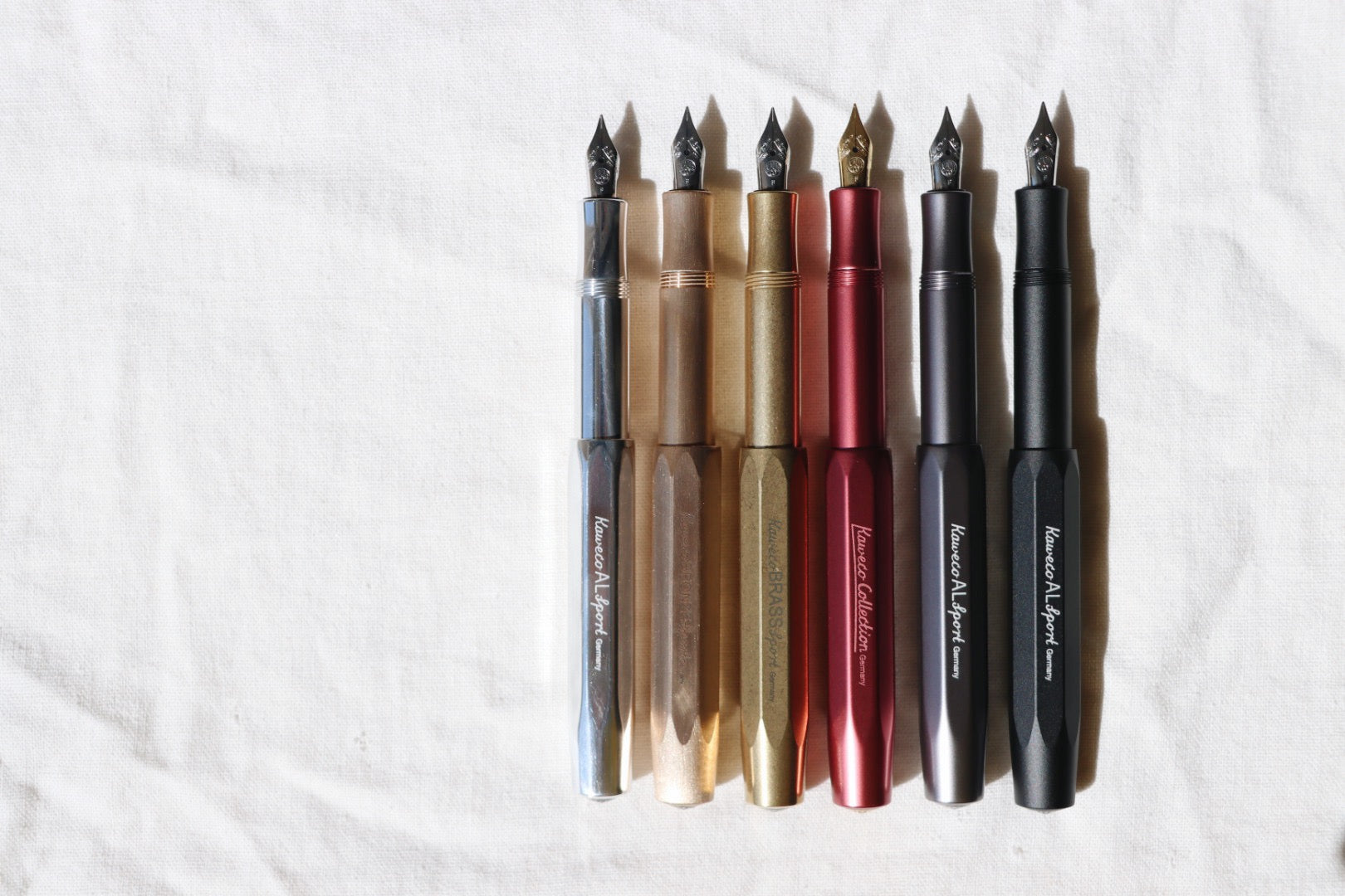 Kaweco AL Sport Fountain Pen, Black Aluminum