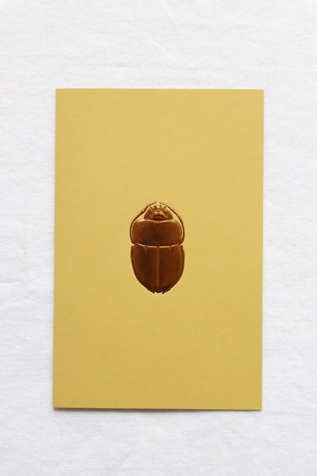 Golden Scarab Card