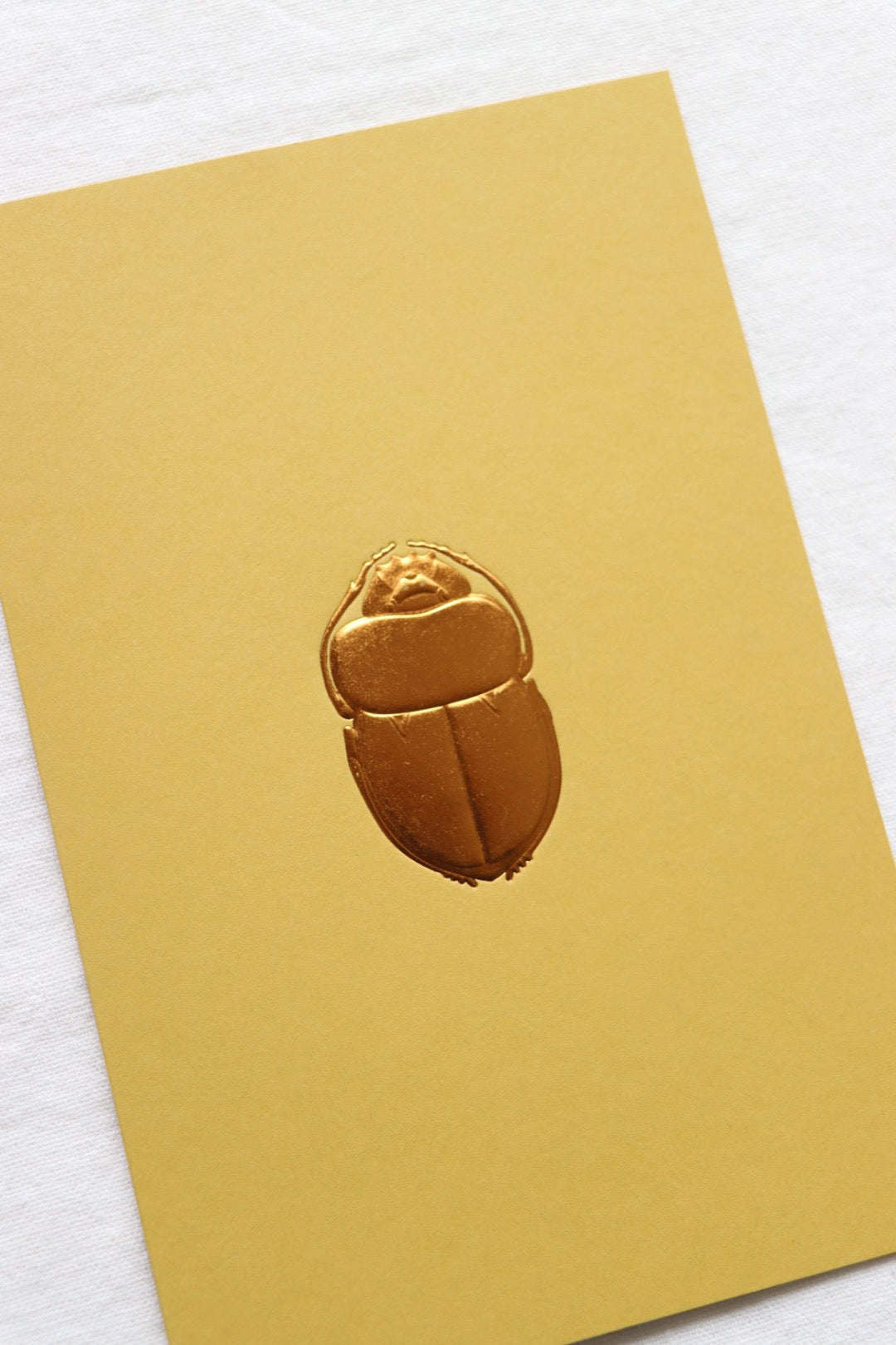 Golden Scarab Card