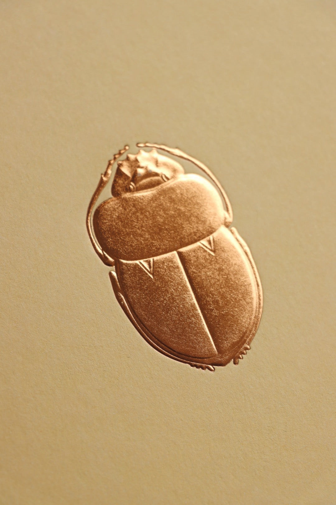 Golden Scarab Card