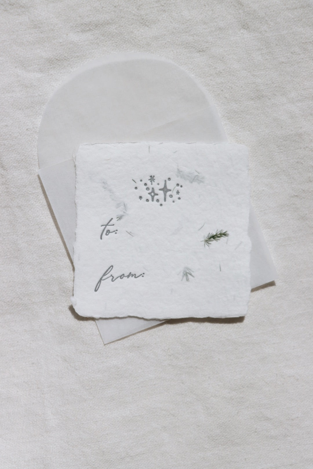 Petite Stars Gift Tag