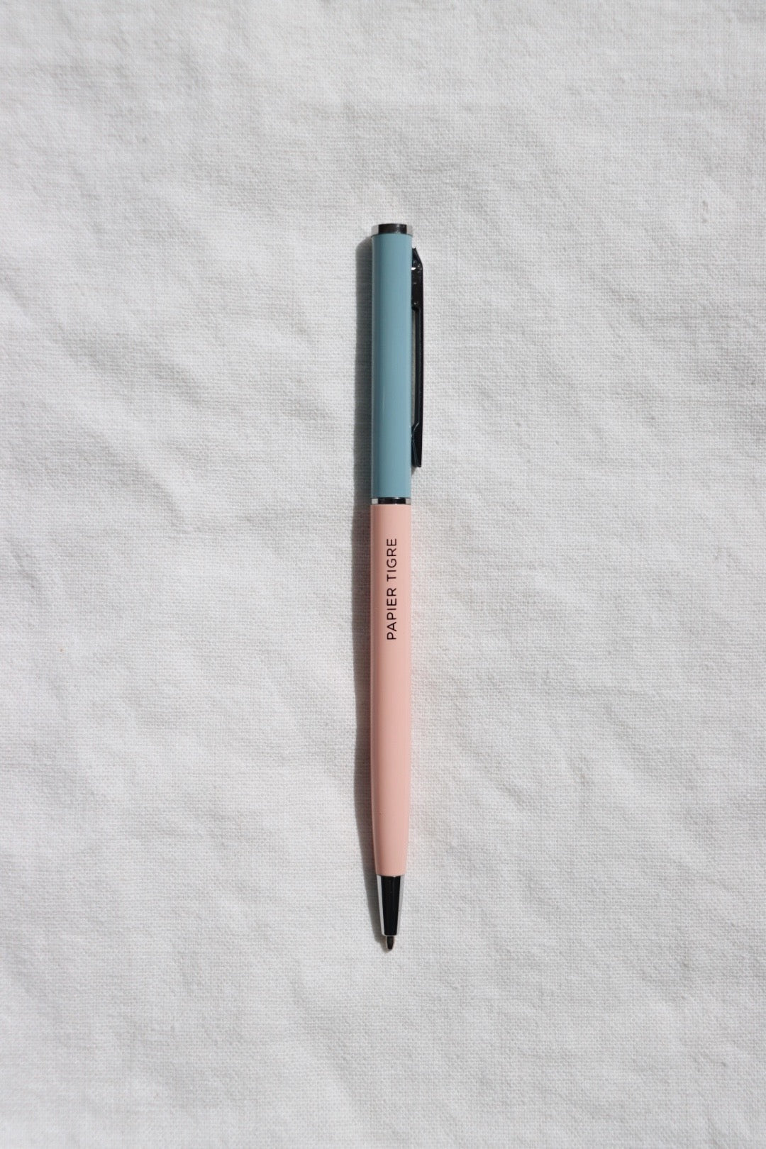 Papier Tigre Ballpoint Pen, Nude + Zinc
