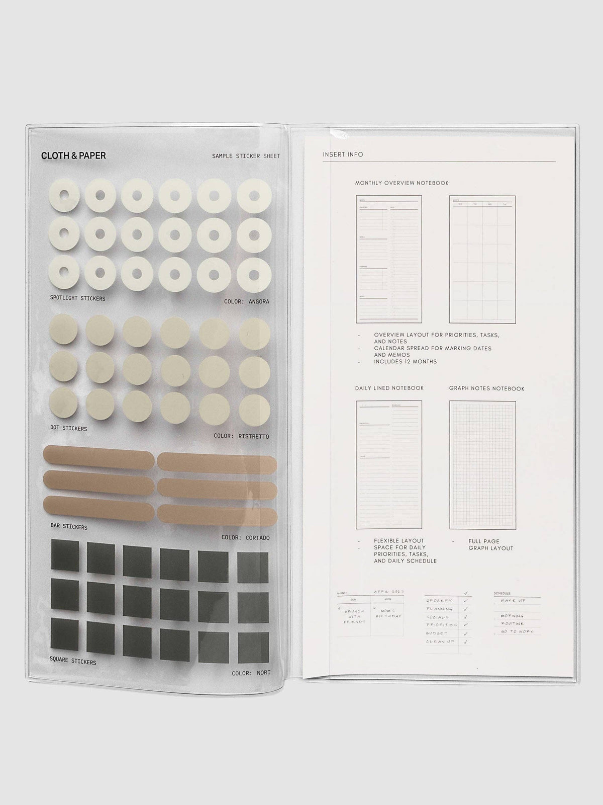 FORMA Travel Notebook Set