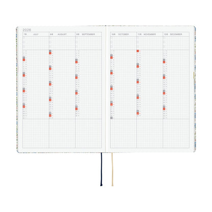 2026 Hobonichi Techo A6 Liberty Fabrics Sasha Kiora Planner