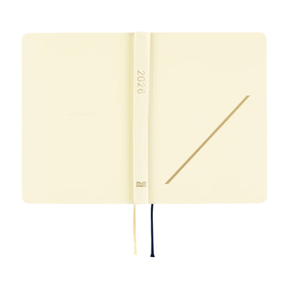 2026 Hobonichi Techo A6 Slash Ivory Planner