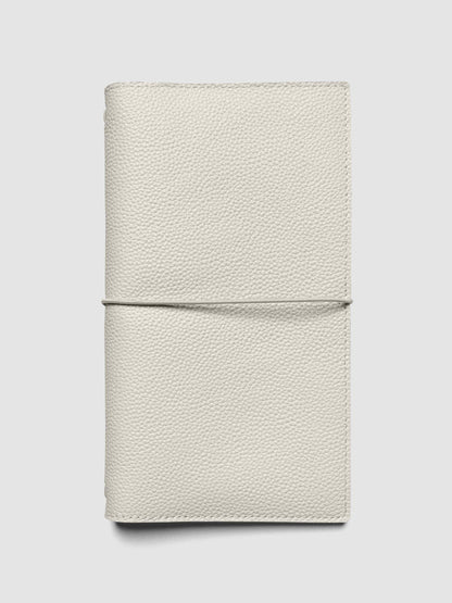 Leather Travel Notebook Cover: Angora
