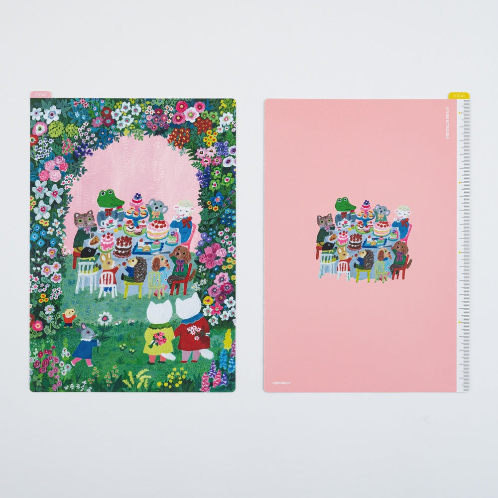 Hobonichi Pencil Board for A5 Size: Yumi Kitagishi, In the Garden