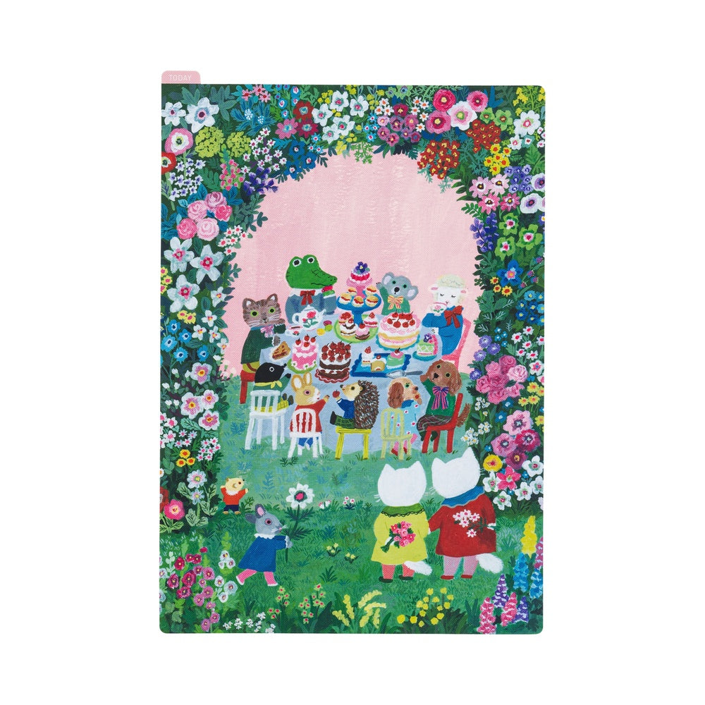Hobonichi Pencil Board for A5 Size: Yumi Kitagishi, In the Garden
