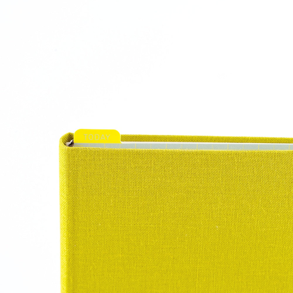 Hobonichi Pencil Board for Weeks: Ice Gray x Yellow