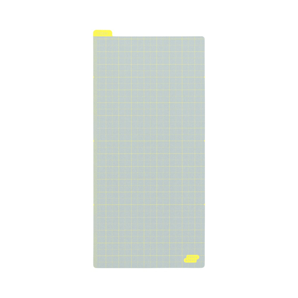 Hobonichi Pencil Board for Weeks: Ice Gray x Yellow