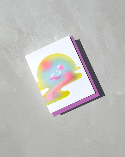 Melting Face Card