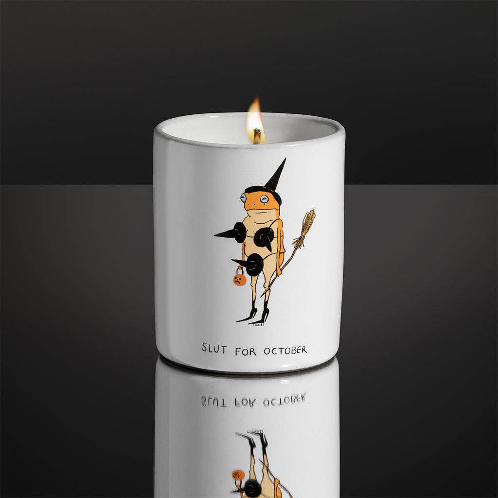 Slut For October Candle