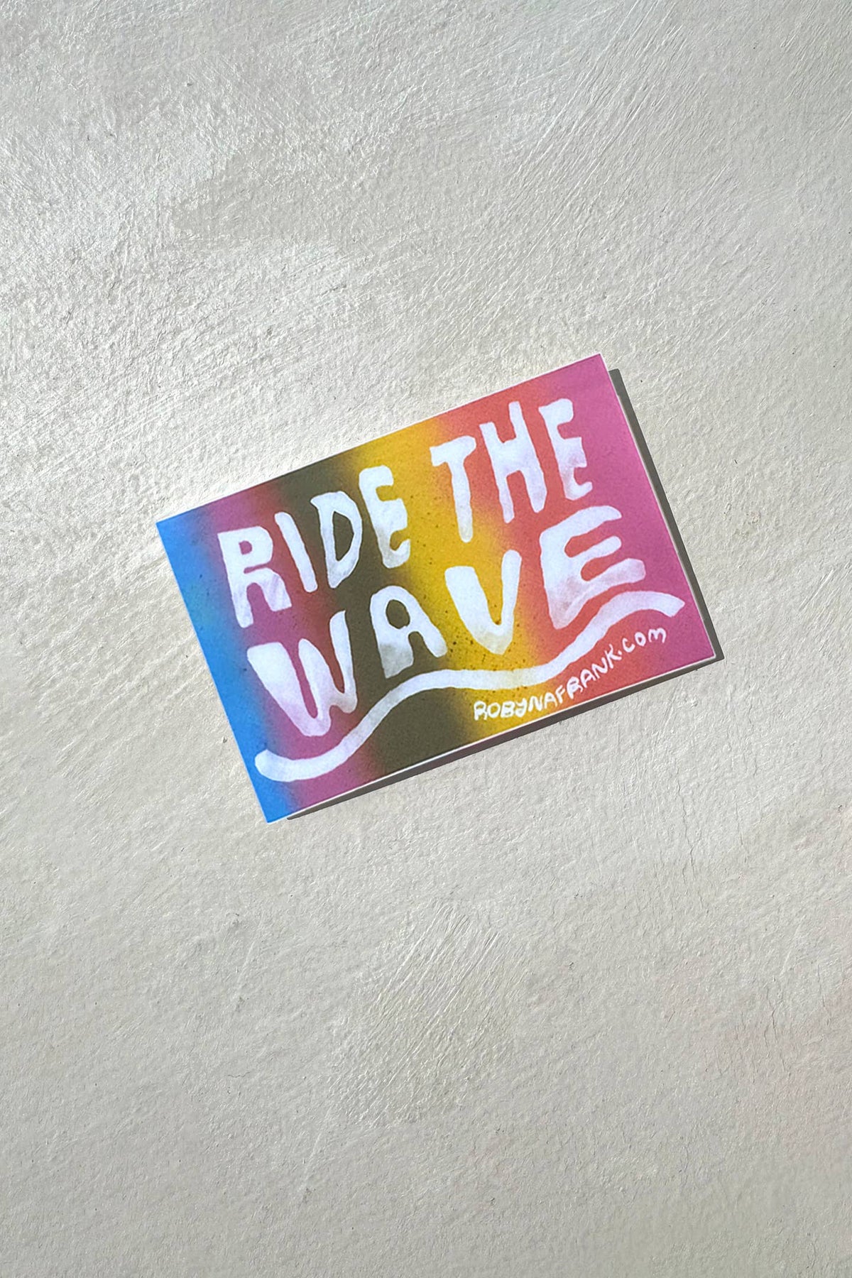 Ride The Wave Sticker
