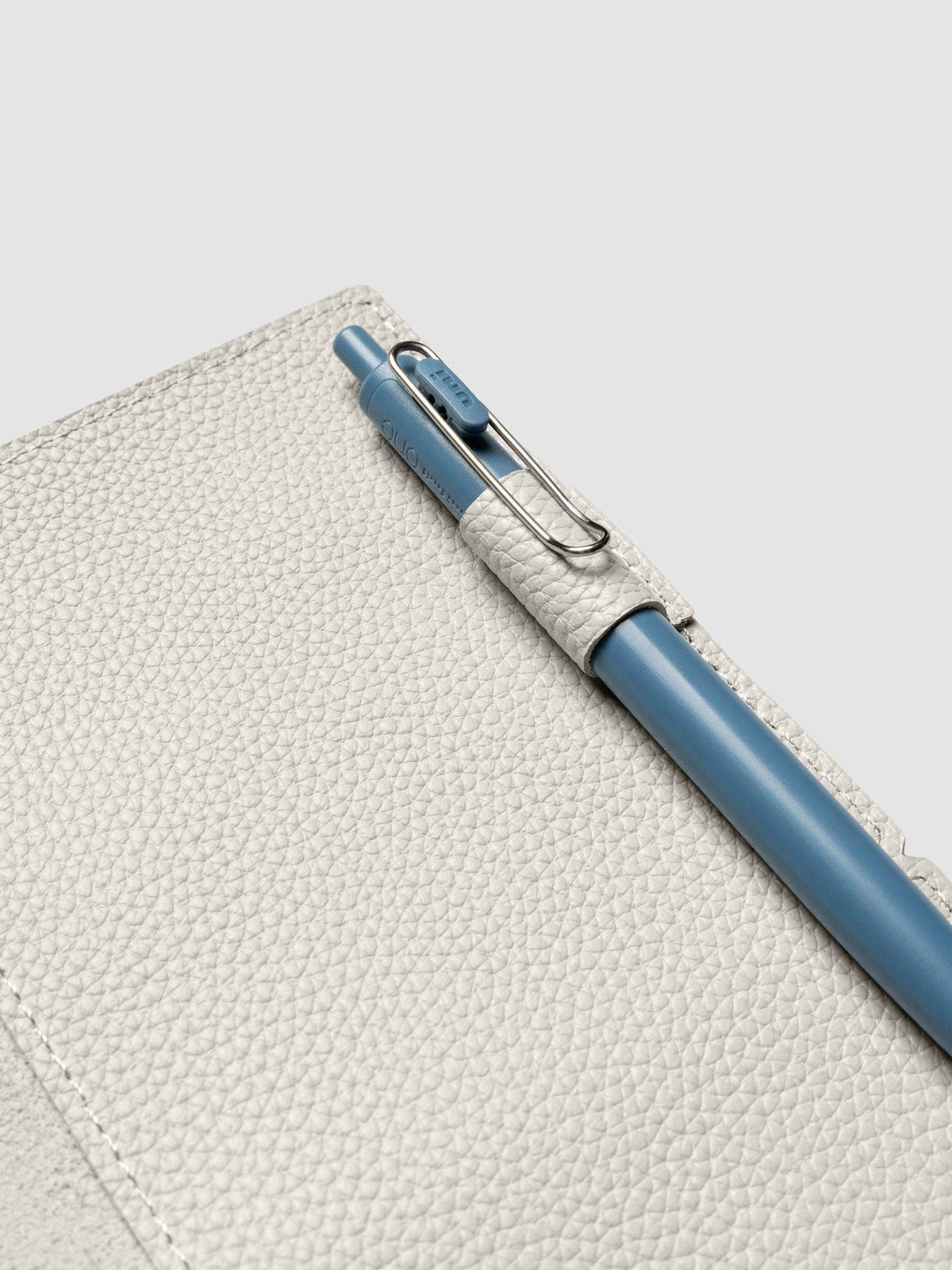 Leather Travel Notebook Cover: Angora