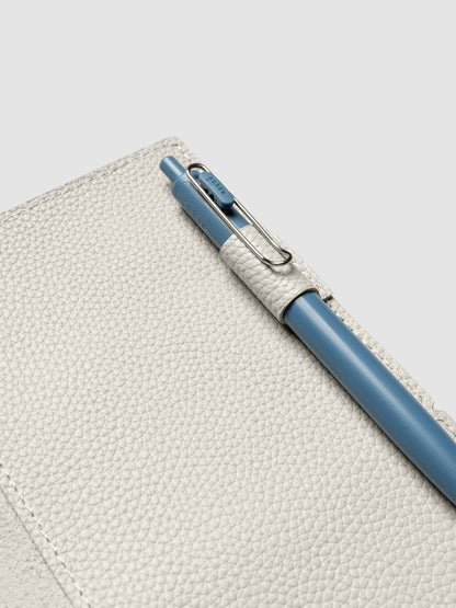 Leather Travel Notebook Cover: Angora