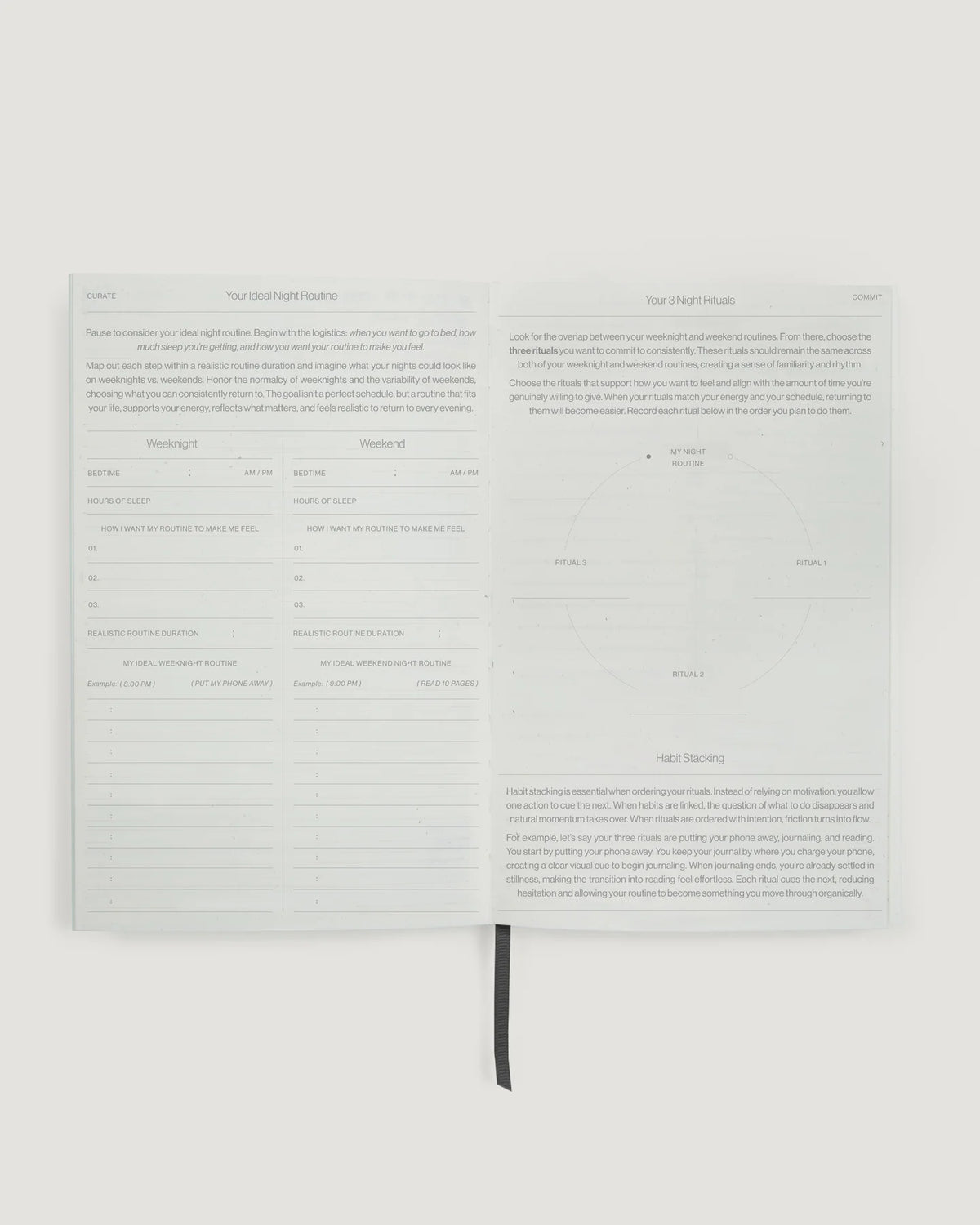 Night Routine Journal