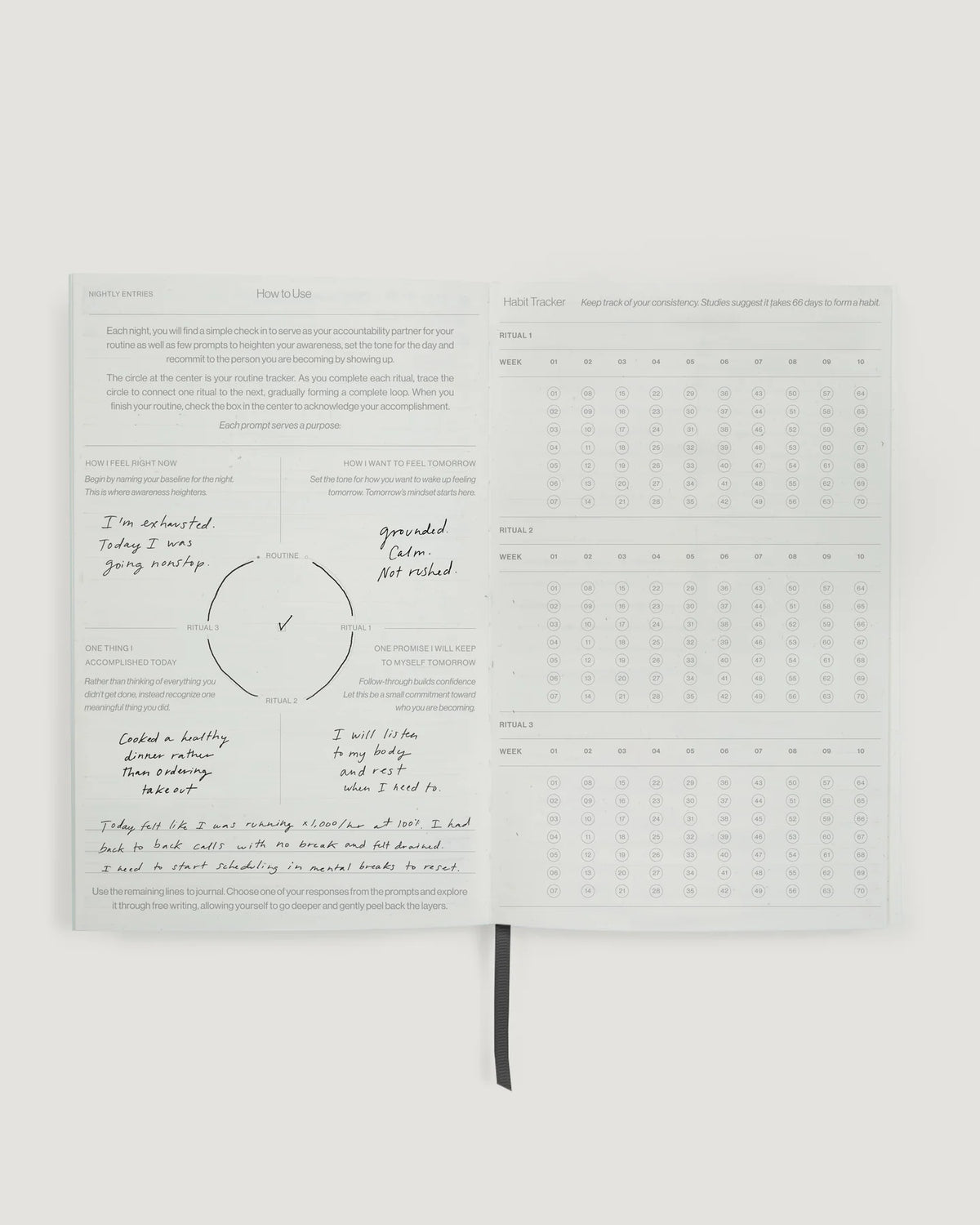 Night Routine Journal