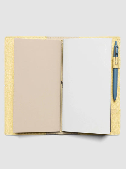 Leather Travel Notebook Cover: Mallorca