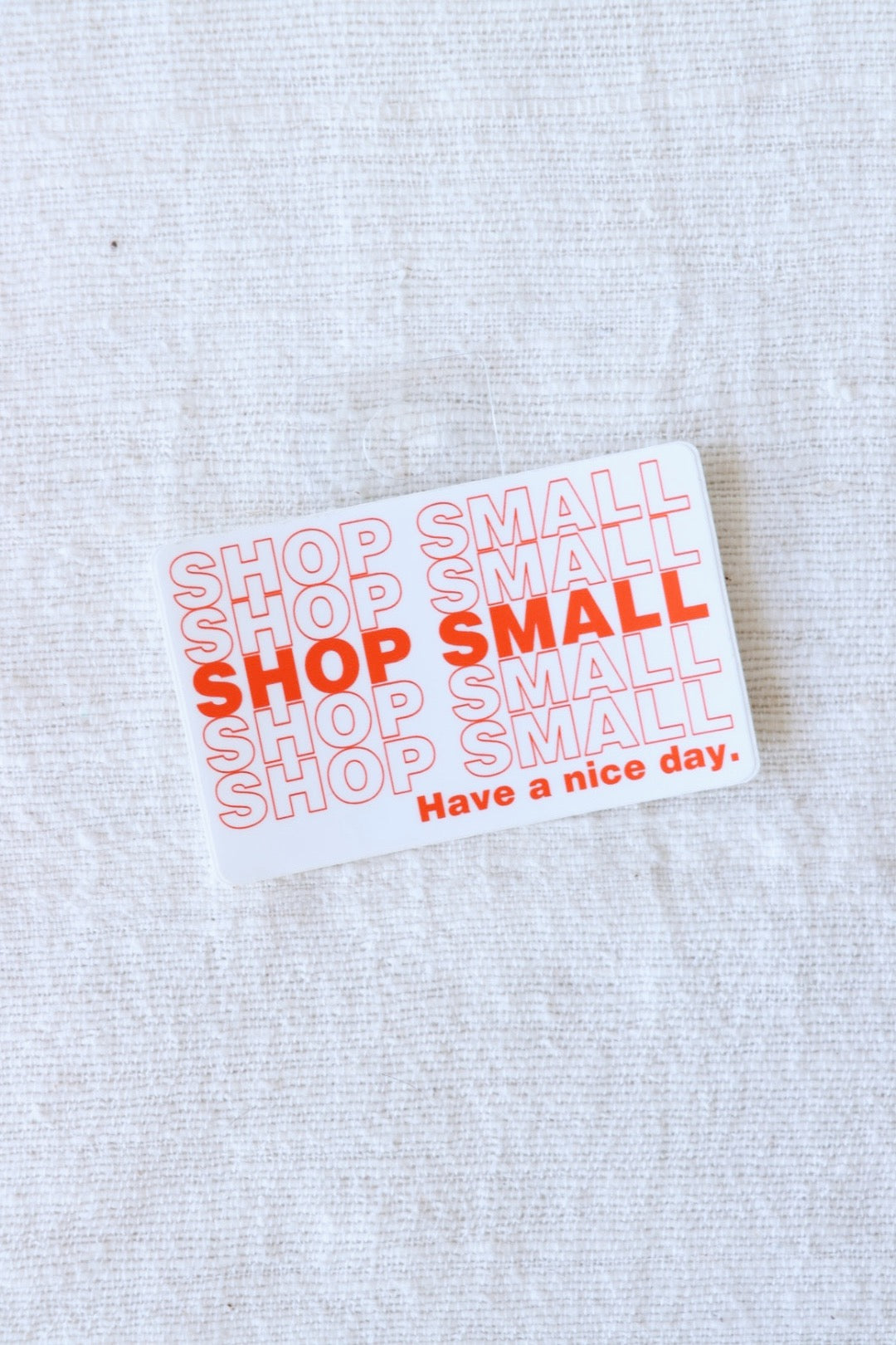 Shop Small Sticker