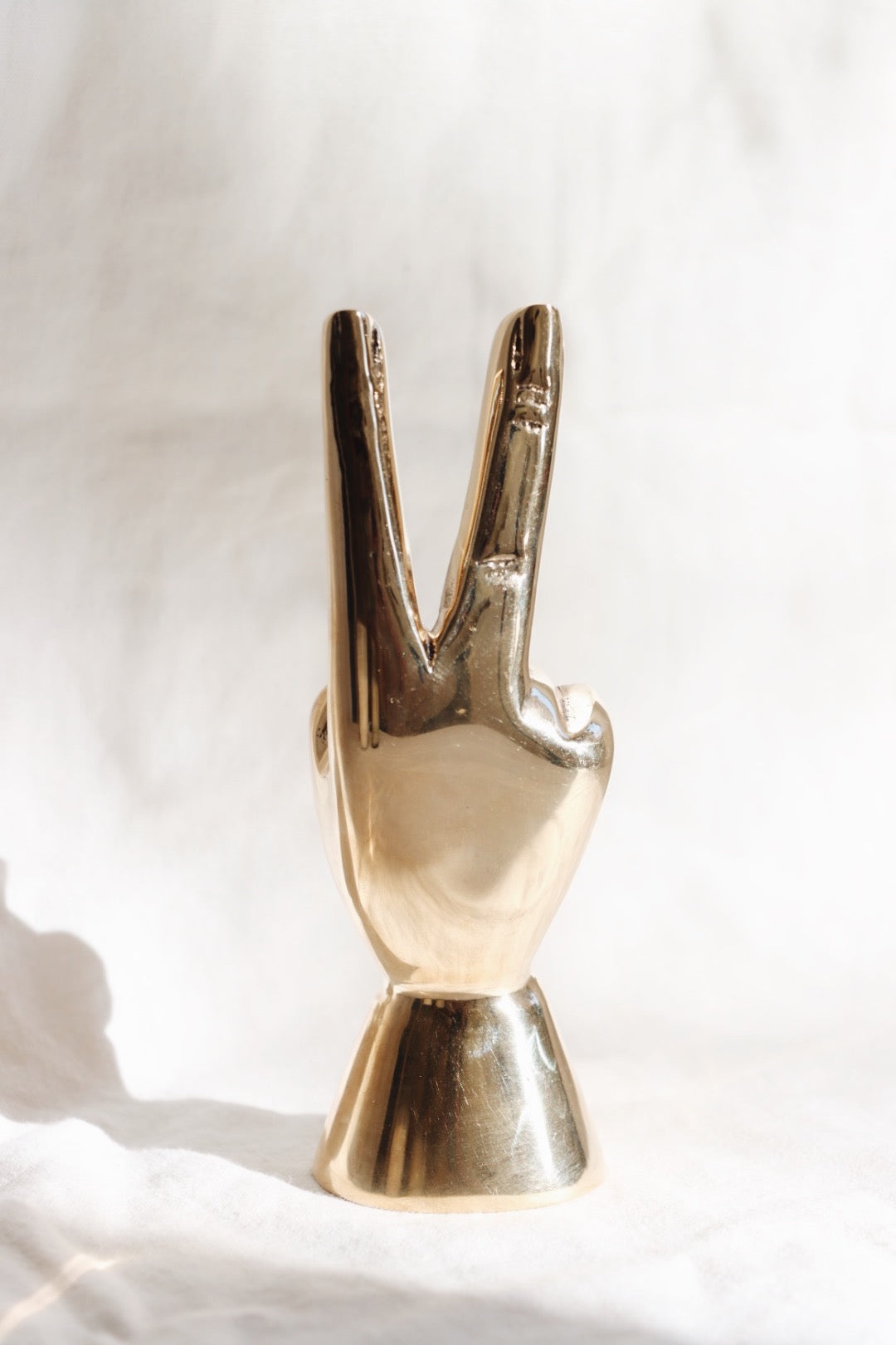 Peace Hand Sculpture