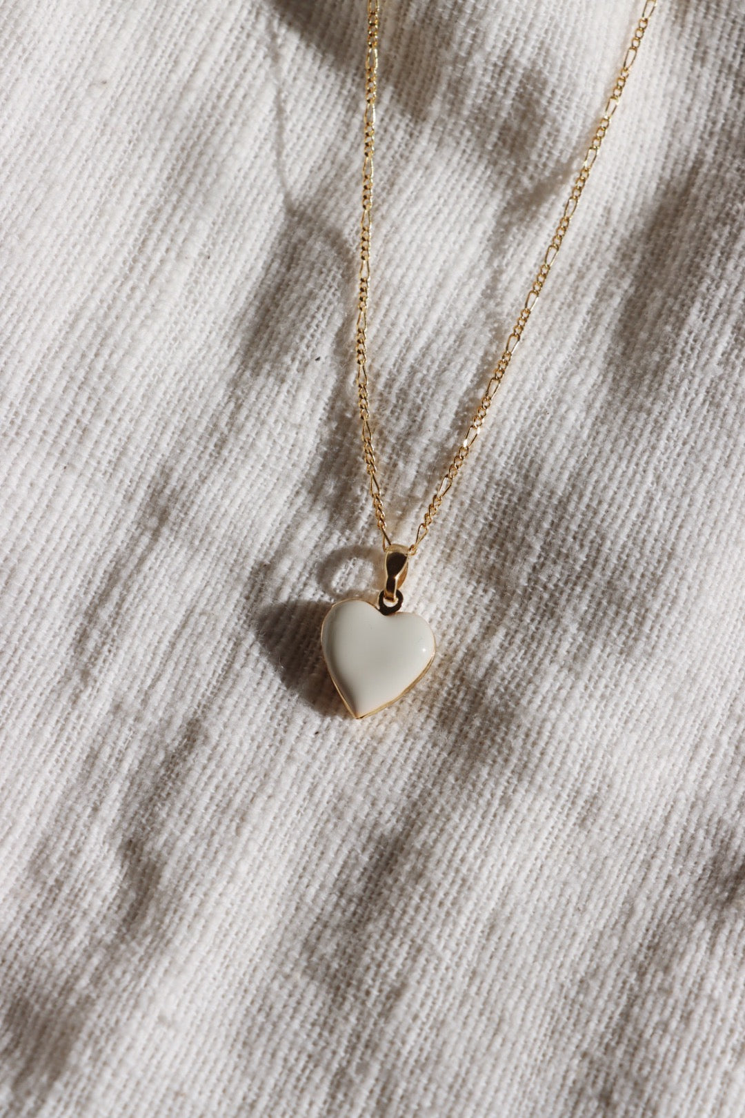 Small Heart Enamel Locket