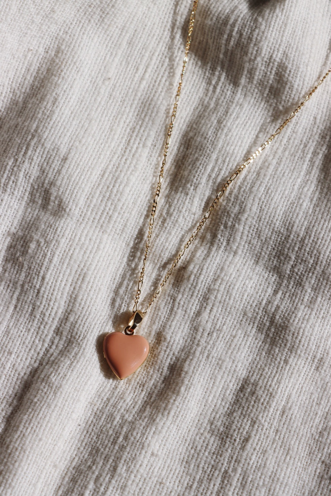 Small Heart Enamel Locket