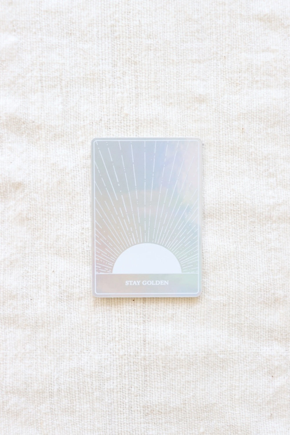 Stay Golden Sticker