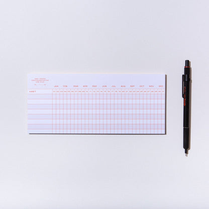 Habit Tracker Notepad