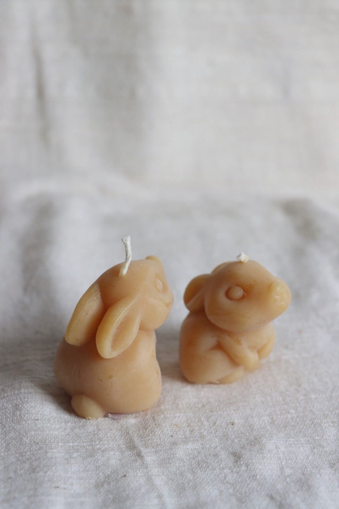 Beeswax Bunny Candle