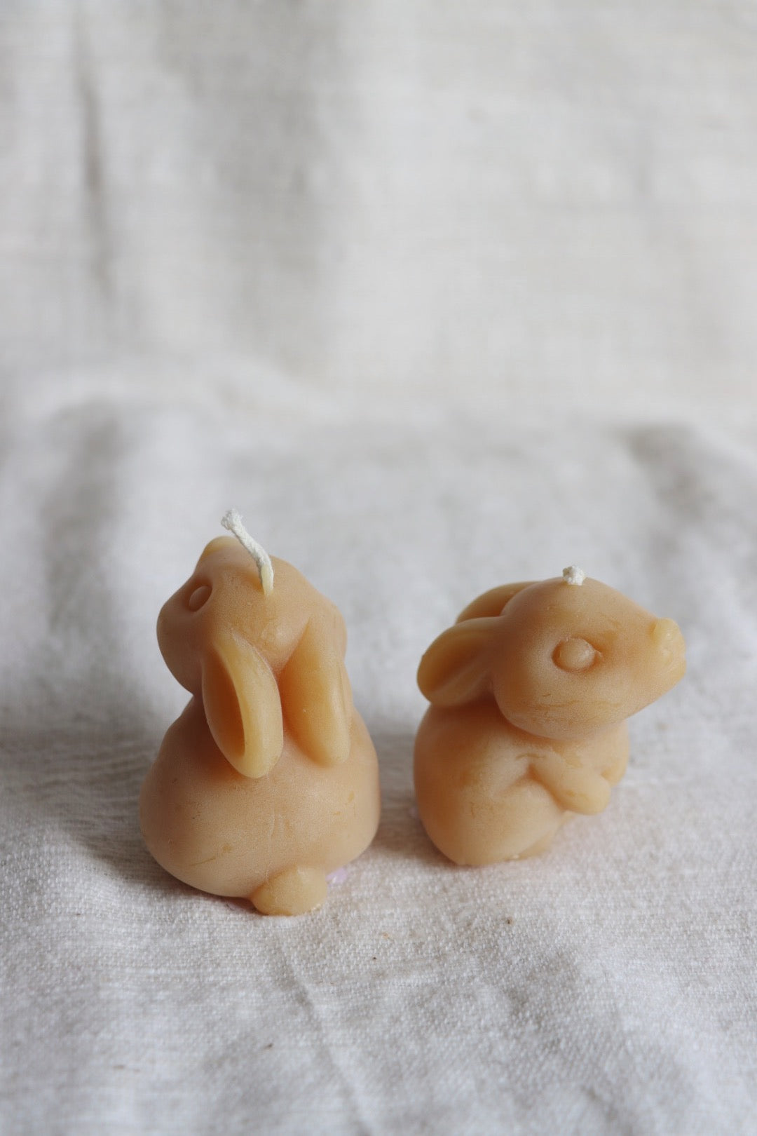 Beeswax Bunny Candle
