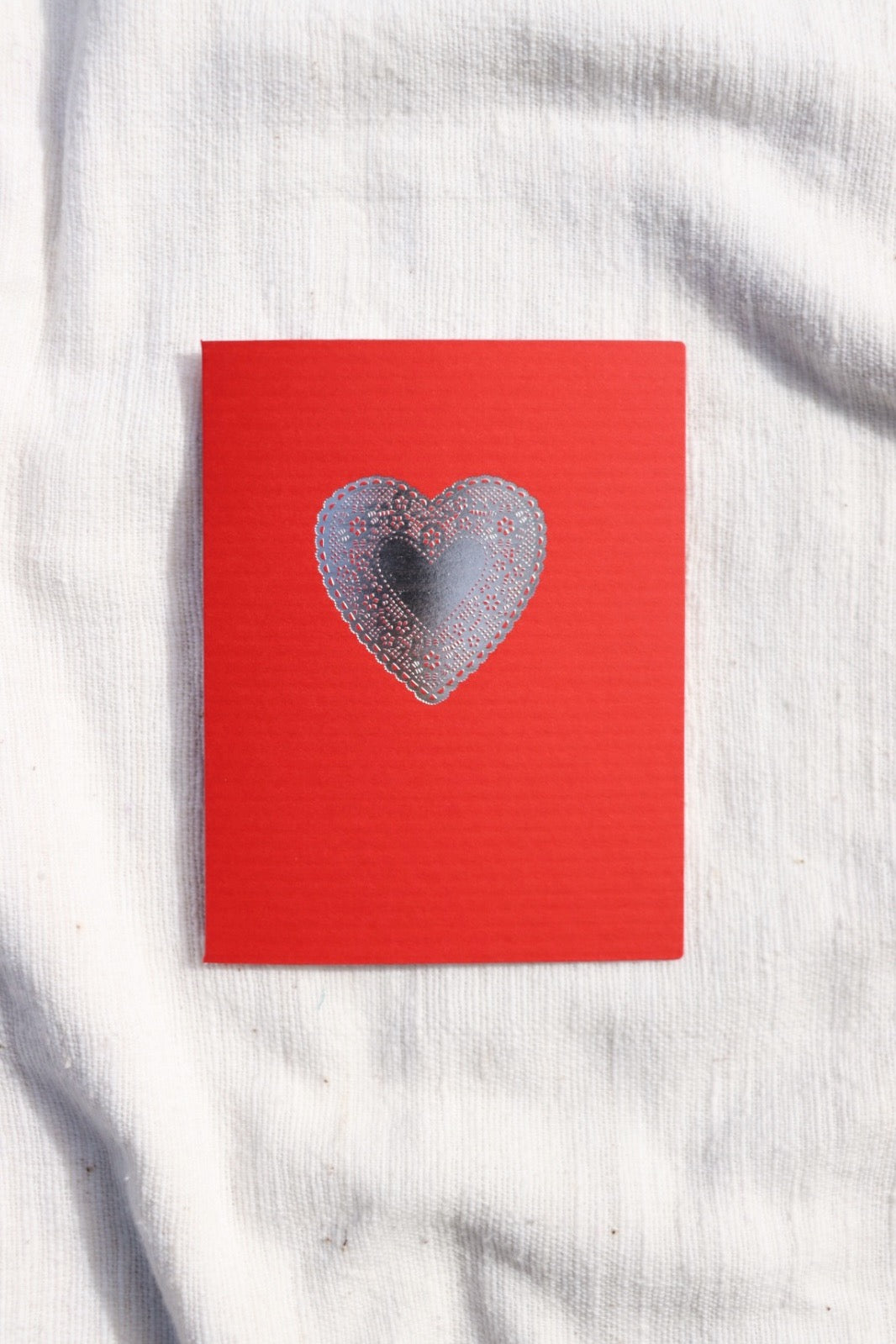 Heart Doilie Card