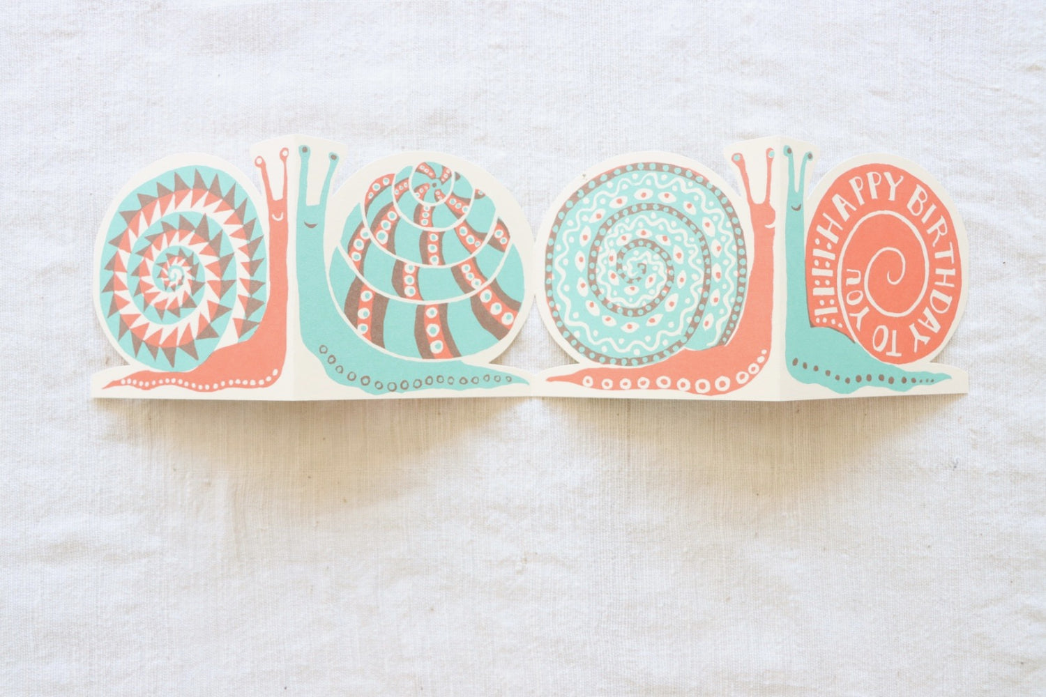 Snail Mail Birthday Card