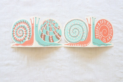 Snail Mail Birthday Card