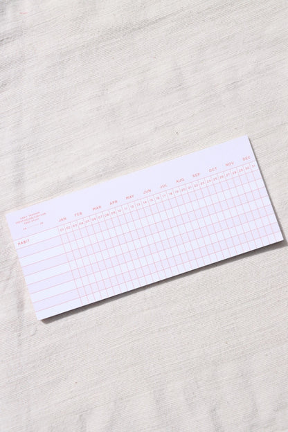 Habit Tracker Notepad