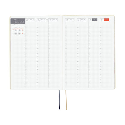 2026 Hobonichi Techo Hon A5, Slash Ivory