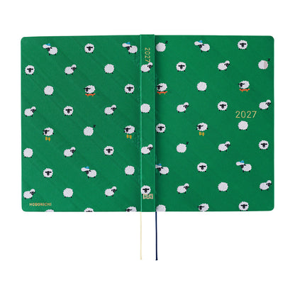 Hobonichi Techo 2027 HON A5 Bow &amp; Tie: Sheep Sheep Sheep