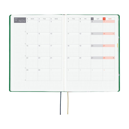 Hobonichi Techo 2027 HON A5 Bow &amp; Tie: Sheep Sheep Sheep