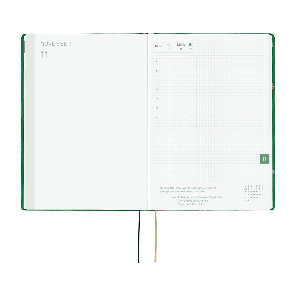 Hobonichi Techo 2027 HON A5 Bow &amp; Tie: Sheep Sheep Sheep