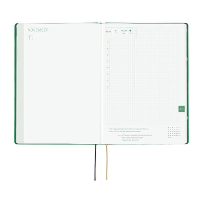 Hobonichi Techo 2027 HON A5 Bow &amp; Tie: Sheep Sheep Sheep